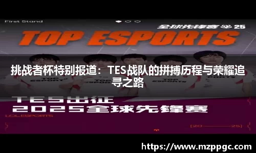 挑战者杯特别报道：TES战队的拼搏历程与荣耀追寻之路